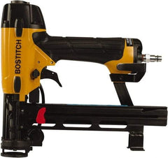 Stanley Bostitch - 5/16" Crown, 18 Gauge, 160 Staple Capacity Power Stapler - 1/4" Inlet, 70 to 100 psi Air Pressure, - Apex Tool & Supply
