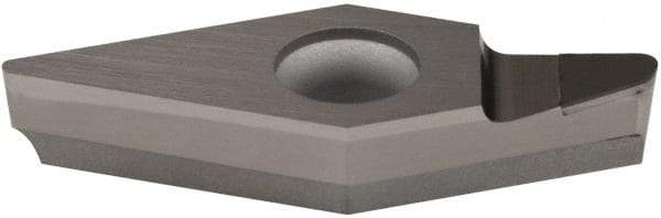 Hertel - HT-VCMX333 Grade HT420CD Polycrystalline Diamond (PCD) Turning Insert - Uncoated, Diamond, 3/8" Inscr Circle, 3/16" Thick, 3/64" Corner Radius - Apex Tool & Supply