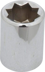Proto - 5/8", 1/2" Drive, Standard Hand Socket - 8 Points, 1-1/2" OAL, Alloy Steel, Chrome Finish - Apex Tool & Supply