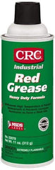 CRC - 16 oz Aerosol Aluminum High Temperature Grease - Red, High Temperature, 500°F Max Temp, NLGIG 2, - Apex Tool & Supply