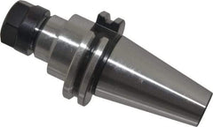 Parlec - 1mm to 13mm Capacity, 3.12" Projection, CAT40 Taper Shank, ER20 Collet Chuck - 5.81" OAL - Exact Industrial Supply