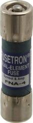 Cooper Bussmann - 250 VAC, 4 Amp, Time Delay Pin Indicator Fuse - Fuse Holder Mount, 1-1/2" OAL, 10 at 125 V kA Rating, 13/32" Diam - Apex Tool & Supply