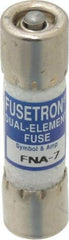 Cooper Bussmann - 125 VAC, 7 Amp, Time Delay Pin Indicator Fuse - Fuse Holder Mount, 1-1/2" OAL, 10 at AC kA Rating, 13/32" Diam - Apex Tool & Supply