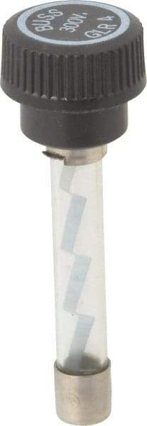 Cooper Bussmann - 300 VAC, 4 Amp, Fast-Acting Size Rejecting/NonRejecting Fuse - Fuse Holder Mount, 2-1/4" OAL, 10 at AC kA Rating, 15.9mm Diam - Apex Tool & Supply