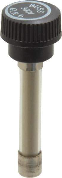 Cooper Bussmann - 300 VAC, 6 Amp, Fast-Acting Size Rejecting/NonRejecting Fuse - Fuse Holder Mount, 2-1/4" OAL, 10 at AC kA Rating, 15.9mm Diam - Apex Tool & Supply