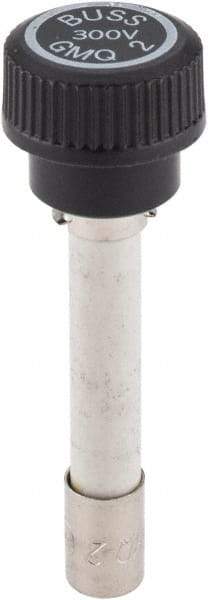 Cooper Bussmann - 300 VAC, 2 Amp, Time Delay Size Rejecting/NonRejecting Fuse - Fuse Holder Mount, 2-1/4" OAL, 10 at AC kA Rating, 15.9mm Diam - Apex Tool & Supply