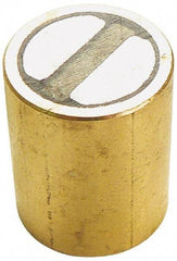 Mag-Mate - 25mm Diam, 3mm High, 22.05 Lb Average Pull Force, Samarium Cobalt Rare Earth Pot Magnet - Unfinished, Aluminum Insulated - Apex Tool & Supply