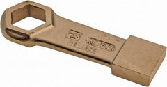 Ampco - 1-1/4" 6 Point Striking Box Wrench - Single End, 6-1/2" OAL, Aluminum Bronze - Apex Tool & Supply
