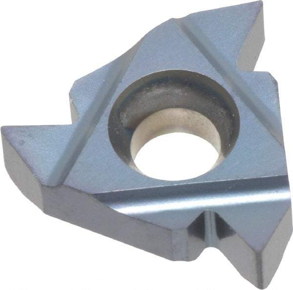 Carmex - 16ER External Right Hand 14-8 Partial Profile 60° Laydown Threading Insert - Grade BMA, TiAlN Coated Carbide - Apex Tool & Supply