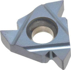 Carmex - 16ER External Right Hand 14-8 Partial Profile 60° Laydown Threading Insert - Grade BMA, TiAlN Coated Carbide - Apex Tool & Supply