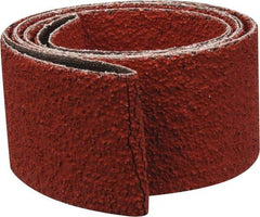 3M - 2" Wide x 72" OAL, 36 Grit, Ceramic Abrasive Belt - Ceramic, Very Coarse, Coated, YF Weighted Cloth Backing, Wet/Dry, Series 977F - Apex Tool & Supply