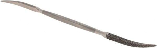 Grobet - 7" Riffler Precision Swiss Pattern File - Silversmith's Handle - Apex Tool & Supply