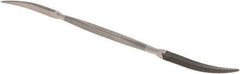 Grobet - 7" Riffler Precision Swiss Pattern File - Silversmith's Handle - Apex Tool & Supply