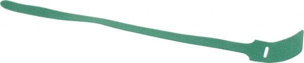 SpeedTech - 15" Long Green Nylon & Polyethylene Hook & Loop Strap - 50 Lb Tensile Strength - Apex Tool & Supply