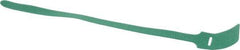 SpeedTech - 15" Long Green Nylon & Polyethylene Hook & Loop Strap - 50 Lb Tensile Strength - Apex Tool & Supply