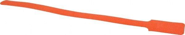 SpeedTech - 15" Long Orange Nylon & Polyethylene Hook & Loop Strap - 50 Lb Tensile Strength - Apex Tool & Supply