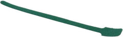 SpeedTech - 11" Long Green Nylon & Polyethylene Hook & Loop Strap - 40 Lb Tensile Strength - Apex Tool & Supply