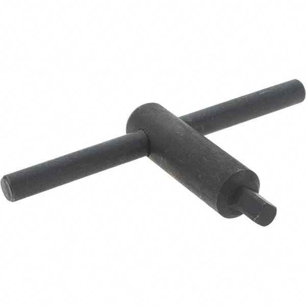 Interstate - 4" Chuck Diam Compatibility, Lathe Chuck Key - 3-1/8" Body Length, 1/4" Actual Key Square Size - Apex Tool & Supply