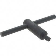 Interstate - 4" Chuck Diam Compatibility, Lathe Chuck Key - 3-1/8" Body Length, 1/4" Actual Key Square Size - Apex Tool & Supply