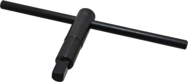 Interstate - 6, 8" Chuck Diam Compatibility, Lathe Chuck Key - 4" Body Length, 7/16" Actual Key Square Size - Apex Tool & Supply