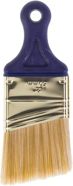 Wooster Brush - 2" Angled Nylon/Polyester Sash Brush - 2-3/16" Bristle Length, 2.38" Short Handle - Apex Tool & Supply