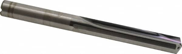 Kennametal - 3/8", 130° Point, Solid Carbide Straight Flute Drill Bit - Apex Tool & Supply