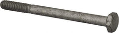Armor Coat - 1/4-20 UNC, 3" Length Under Head Hex Head Cap Screw - Partially Threaded, Grade 8 Steel, 7/16" Hex - Apex Tool & Supply