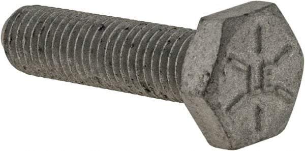 Armor Coat - 1/4-28 UNF, 1" Length Under Head Hex Head Cap Screw - Fully Threaded, Grade 8 Steel, 7/16" Hex - Apex Tool & Supply