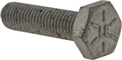 Armor Coat - 1/4-28 UNF, 1" Length Under Head Hex Head Cap Screw - Fully Threaded, Grade 8 Steel, 7/16" Hex - Apex Tool & Supply