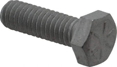 Armor Coat - 5/16-18 UNC, 1" Length Under Head Hex Head Cap Screw - Fully Threaded, Grade 8 Steel, 1/2" Hex - Apex Tool & Supply
