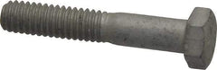 Armor Coat - 5/16-18 UNC, 1-3/4" Length Under Head Hex Head Cap Screw - Partially Threaded, Grade 8 Steel, 1/2" Hex - Apex Tool & Supply