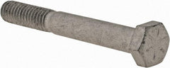 Armor Coat - 5/16-18 UNC, 2-1/2" Length Under Head Hex Head Cap Screw - Partially Threaded, Grade 8 Steel, 1/2" Hex - Apex Tool & Supply
