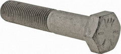 Armor Coat - 3/8-24 UNF, 2" Length Under Head Hex Head Cap Screw - Partially Threaded, Grade 8 Steel, 9/16" Hex - Apex Tool & Supply