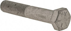 Armor Coat - 3/8-24 UNF, 2-1/4" Length Under Head Hex Head Cap Screw - Partially Threaded, Grade 8 Steel, 9/16" Hex - Apex Tool & Supply