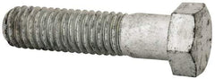 Armor Coat - 7/16-14 UNC, 1-3/4" Length Under Head Hex Head Cap Screw - Partially Threaded, Grade 8 Steel, 5/8" Hex - Apex Tool & Supply