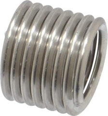 Recoil - M8x1.25 Metric Coarse, 12" OAL, Free Running Helical Insert - 7-3/8 Free Coils, Tanged, Stainless Steel, 1-1/2D Insert Length - Apex Tool & Supply