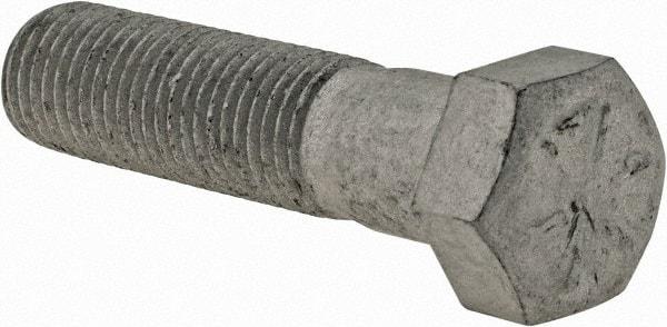 Armor Coat - 7/16-20 UNF, 1-3/4" Length Under Head Hex Head Cap Screw - Partially Threaded, Grade 8 Steel, 5/8" Hex - Apex Tool & Supply