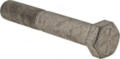 Armor Coat - 7/16-20 UNF, 2-3/4" Length Under Head Hex Head Cap Screw - Partially Threaded, Grade 8 Steel, 5/8" Hex - Apex Tool & Supply