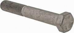 Armor Coat - 7/16-20 UNF, 3" Length Under Head Hex Head Cap Screw - Partially Threaded, Grade 8 Steel, 5/8" Hex - Apex Tool & Supply