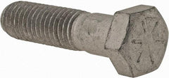 Armor Coat - 1/2-13 UNC, 2" Length Under Head Hex Head Cap Screw - Partially Threaded, Grade 8 Steel, 3/4" Hex - Apex Tool & Supply