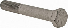 Armor Coat - 1/2-13 UNC, 3-1/2" Length Under Head Hex Head Cap Screw - Partially Threaded, Grade 8 Steel, 3/4" Hex - Apex Tool & Supply