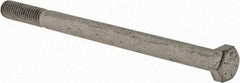 Armor Coat - 1/2-13 UNC, 7" Length Under Head Hex Head Cap Screw - Partially Threaded, Grade 8 Steel, 3/4" Hex - Apex Tool & Supply