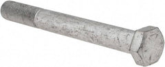 Armor Coat - 1/2-20 UNF, 4-1/2" Length Under Head Hex Head Cap Screw - Partially Threaded, Grade 8 Steel, 3/4" Hex - Apex Tool & Supply