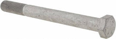 Armor Coat - 1/2-20 UNF, 5" Length Under Head Hex Head Cap Screw - Partially Threaded, Grade 8 Steel, 3/4" Hex - Apex Tool & Supply