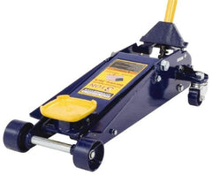 Omega Lift Equipment - 3 Ton Capacity Service Floor Jack - 4 to 23" High - Apex Tool & Supply