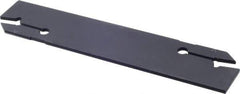 Seco - 1.26" Blade Height, 3/32" Blade Width, 5.9" OAL, Double End Indexable Cut-Off Blade - CFON 32 Blade, MDT Series - Apex Tool & Supply