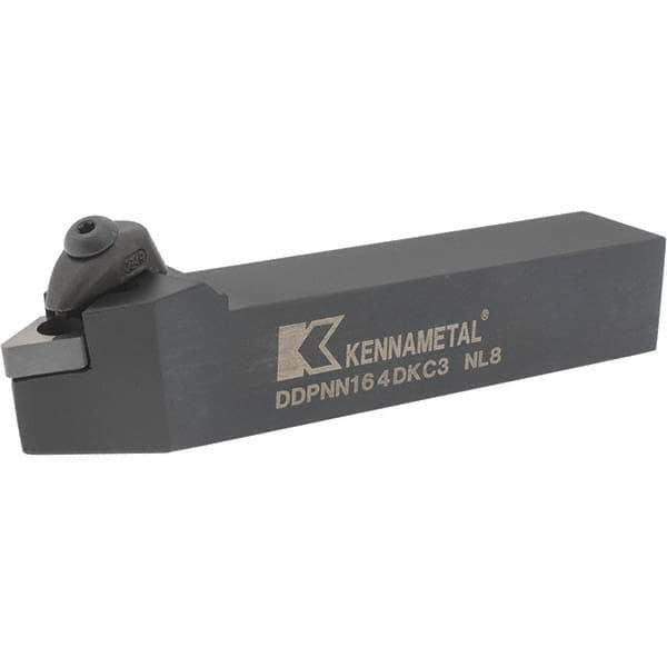 Kennametal - DDPN, Neutral Cut, 0° Lead Angle, 1" Shank Height x 1" Shank Width, Negative Rake Indexable Turning Toolholder - 6" OAL, DN..43. Insert Compatibility, Series Kenclamp - Apex Tool & Supply