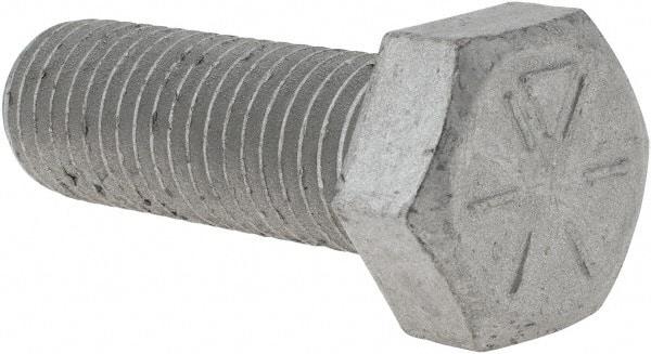 Armor Coat - 3/4-10 UNC, 2-1/4" Length Under Head Hex Head Cap Screw - Fully Threaded, Grade 8 Steel, 1-1/8" Hex - Apex Tool & Supply