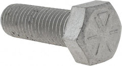 Armor Coat - 3/4-10 UNC, 2-1/4" Length Under Head Hex Head Cap Screw - Fully Threaded, Grade 8 Steel, 1-1/8" Hex - Apex Tool & Supply