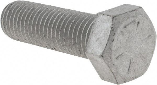 Armor Coat - 3/4-10 UNC, 2-1/2" Length Under Head Hex Head Cap Screw - Fully Threaded, Grade 8 Steel, 1-1/8" Hex - Apex Tool & Supply